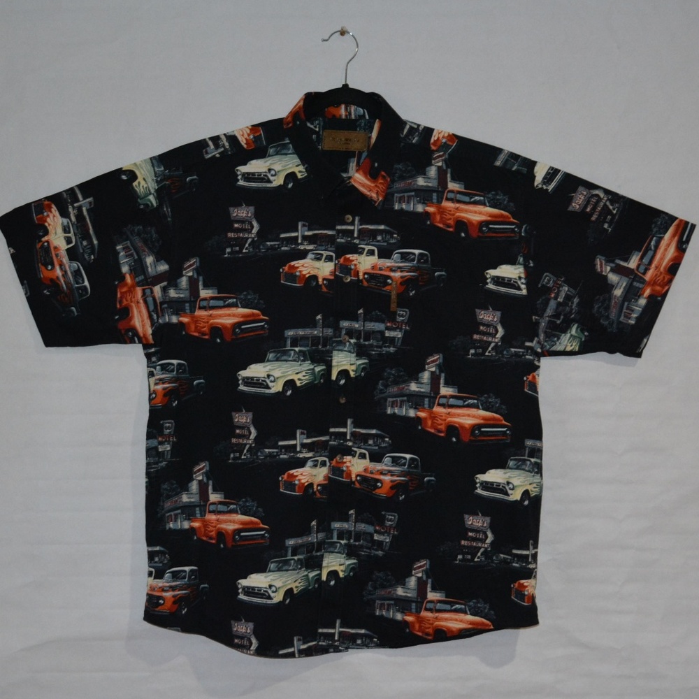 CLEARWATER OUTFITTERS Vintage Truck Cotton Shirt